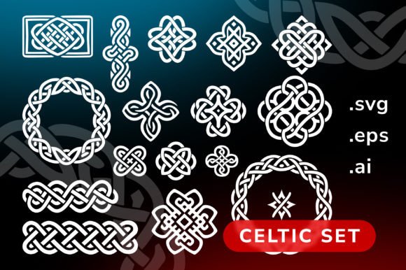 Celtic Knot Svg Bundle for Crafts and Graphics