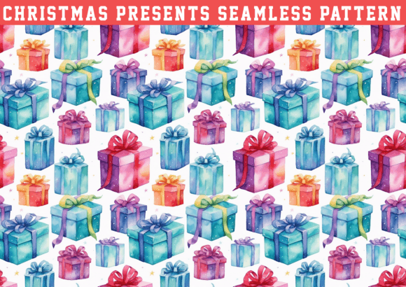 Christmas Present Pattern: A Review for Graphics and Patterns Sellers