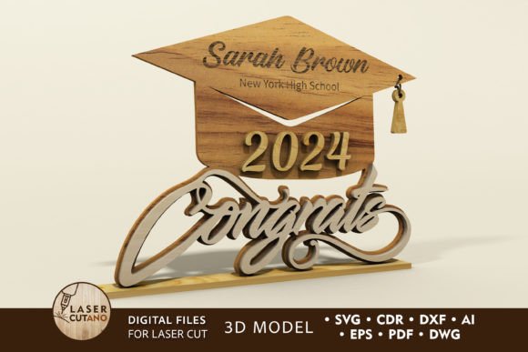 Congratulations Graduation Gift Graphics for Crafts
