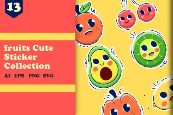 Fruits Cute Sticker: A Designer's Review for Real Embroidery Projects