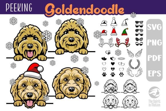 Goldendoodle SVG, Clipart Cutfiles Review