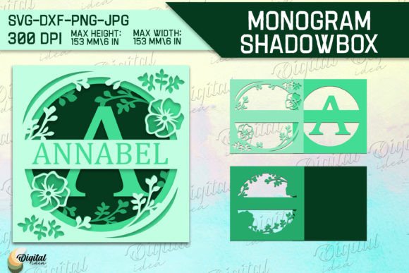 Shadow Box Alphabet Papercut. Letter a Review for 3D SVG and Shadow Boxes